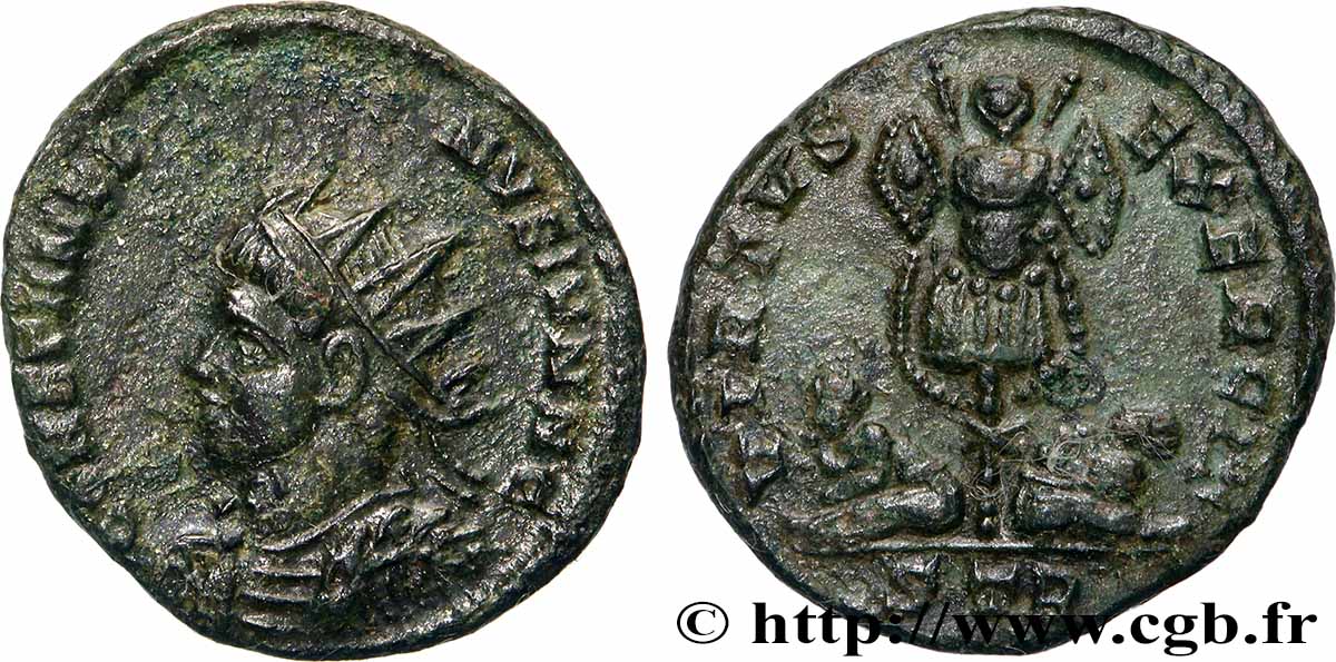 CONSTANTIN II Demi-centenionalis ou demi-nummus TTB+