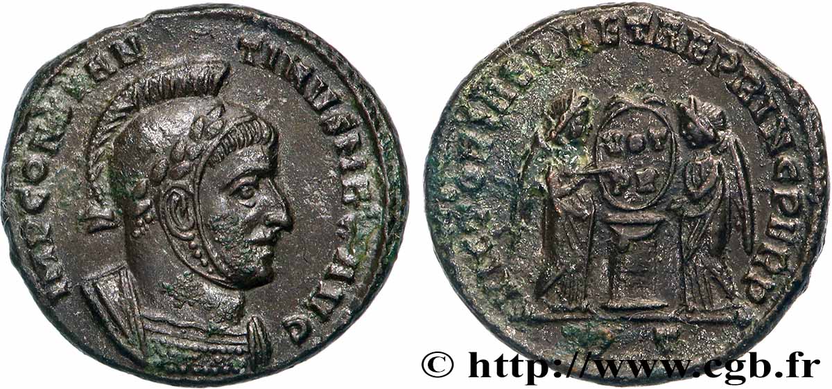 CONSTANTIN Ier LE GRAND Centenionalis ou nummus SUP/TTB+