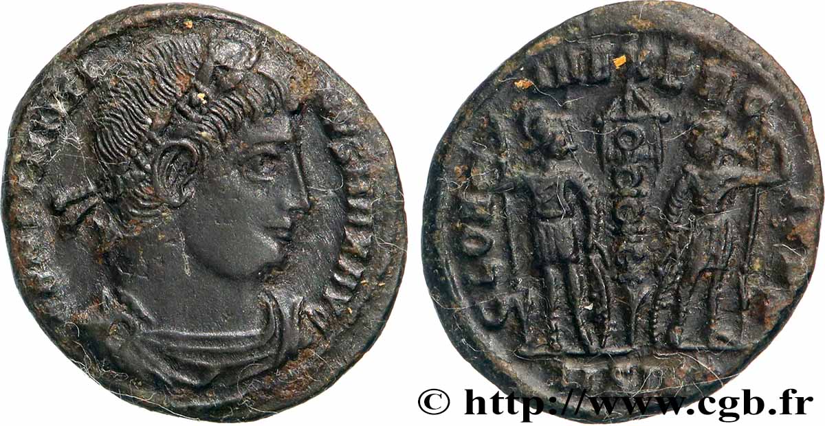 CONSTANTIN Ier LE GRAND Centenionalis ou nummus TTB+