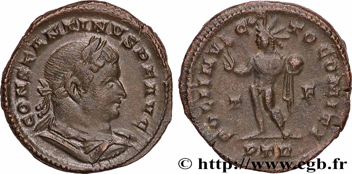 CONSTANTINUS I DER GROßE Follis ou nummus fVZ/SS