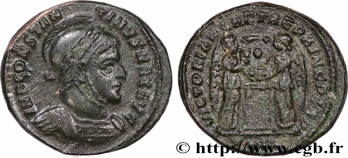 CONSTANTIN Ier LE GRAND Centenionalis ou nummus TTB+