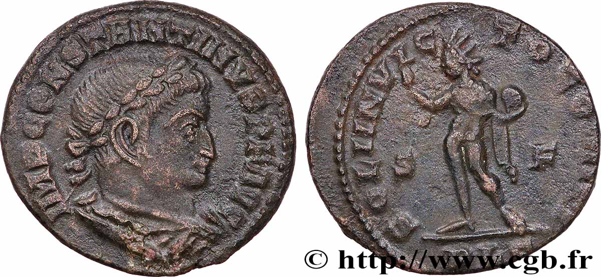 CONSTANTIN Ier LE GRAND Follis ou nummus TTB+