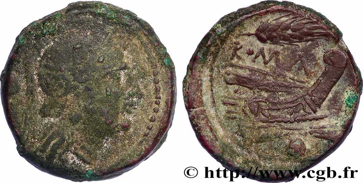 ROMAN REPUBLIC - ANONYMOUS Uncia VF