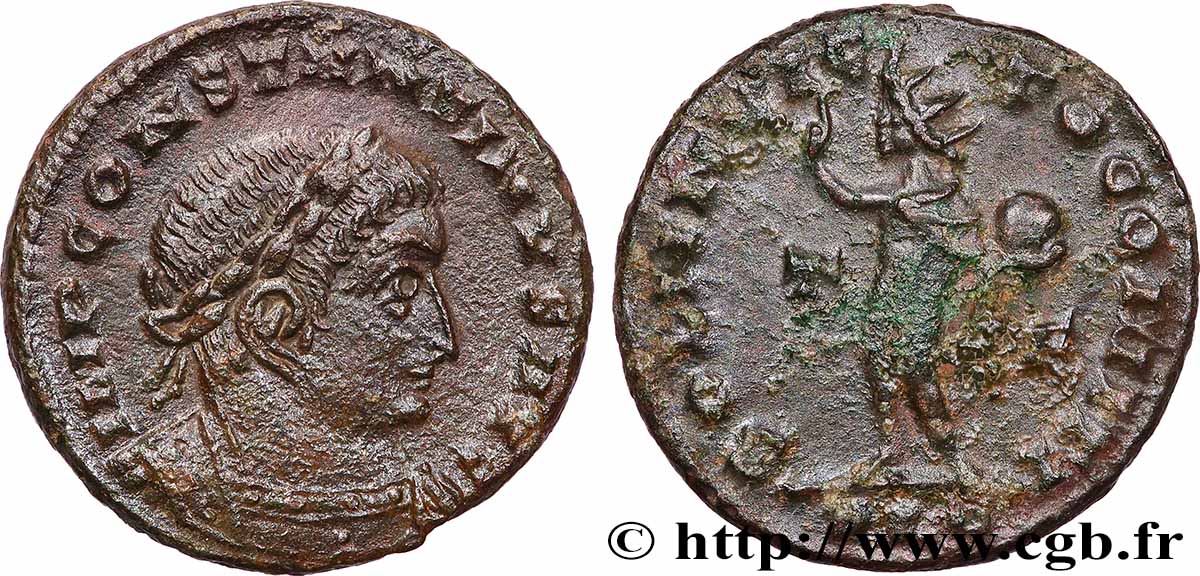 CONSTANTIN Ier LE GRAND Follis ou nummus TTB+/TTB