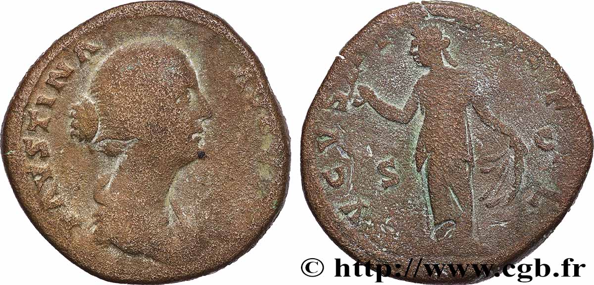 FAUSTINA HIJA Sesterce BC