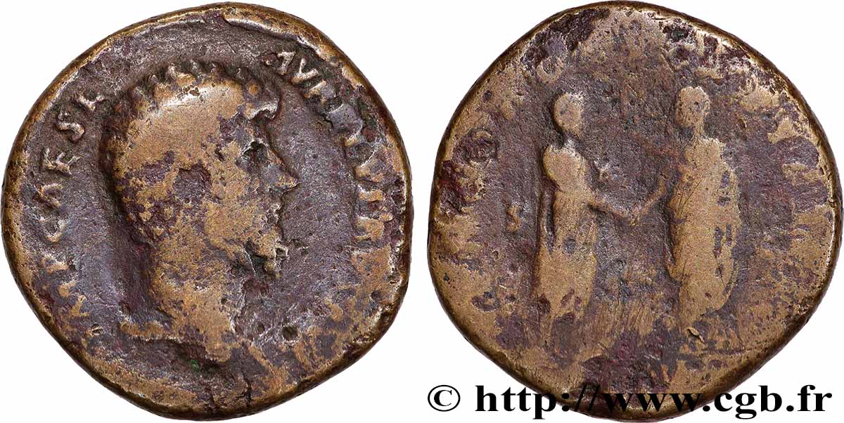 LUCIUS VERUS Sesterce S