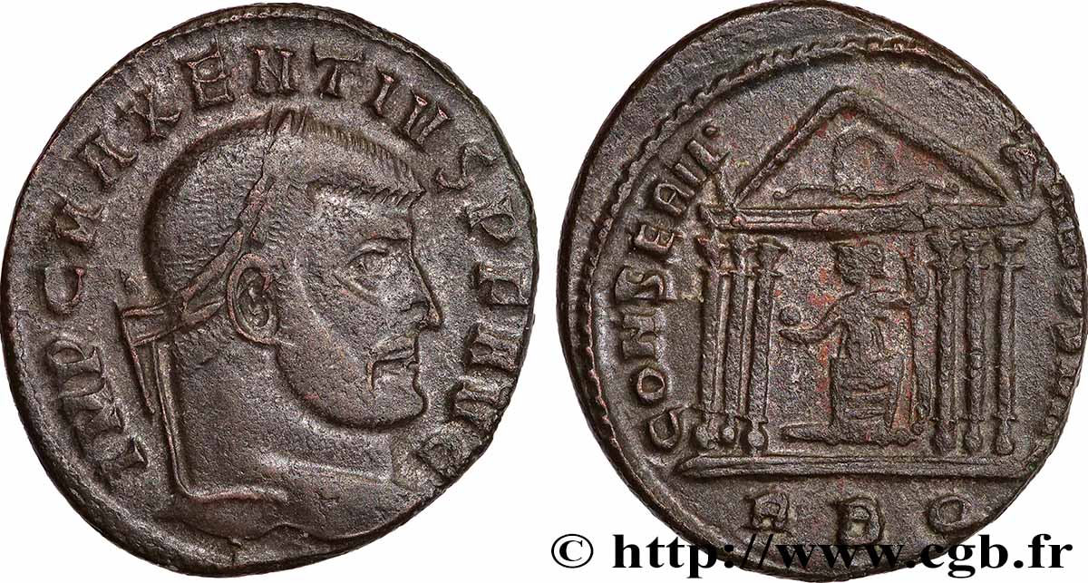 MAJENCIO Follis ou nummus MBC