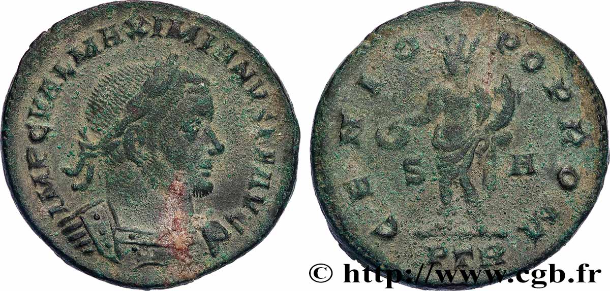 GALERIO Follis ou nummus MBC