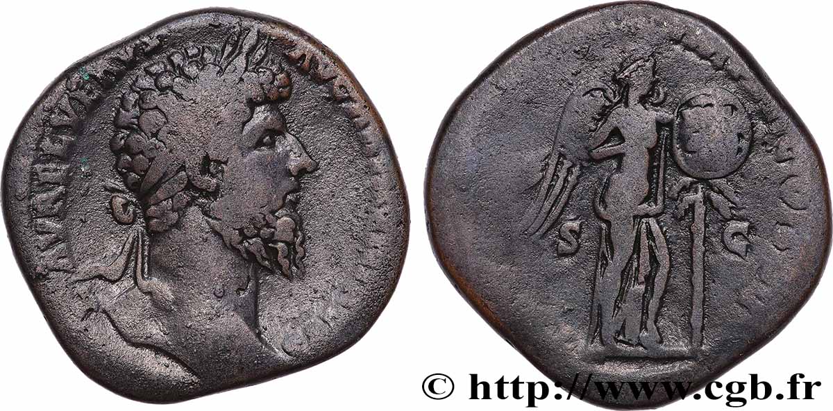 LUCIUS VERUS Sesterce VF