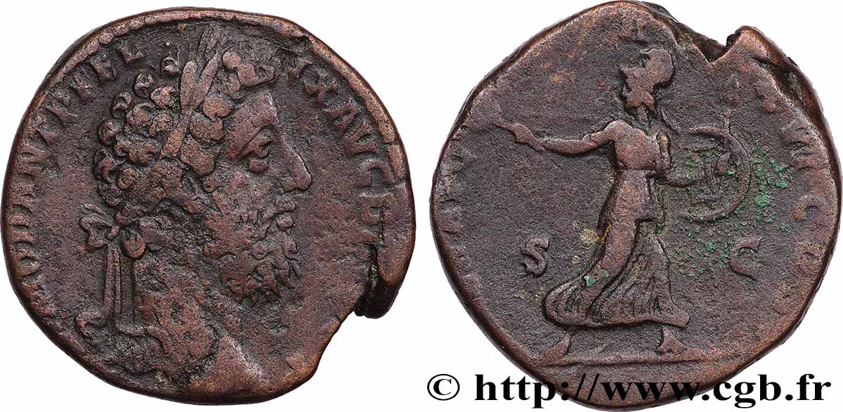 COMMODUS Sesterce VF