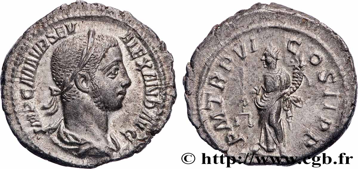 ALEXANDRE SÉVÈRE Denier SUP