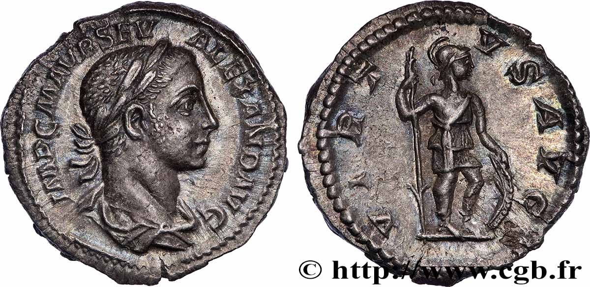 SEVERUS ALEXANDER Denier AU
