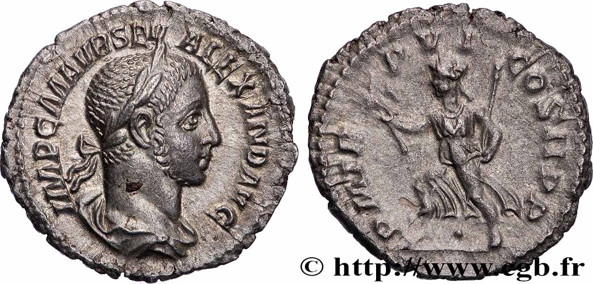 ALEXANDRE SÉVÈRE Denier SPL/TTB+