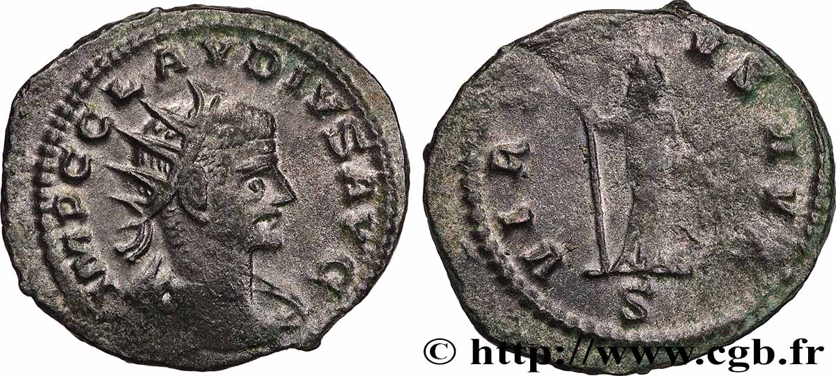 CLAUDE II LE GOTHIQUE Antoninien TTB+/TTB