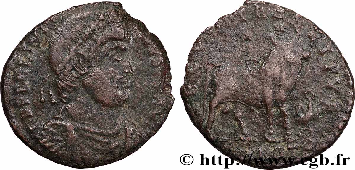 JULIAN II THE PHILOSOPHER Double maiorina VF
