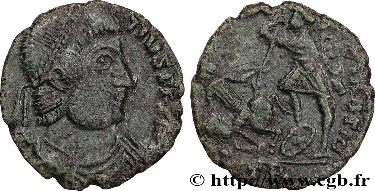 CONSTANTIUS II Maiorina réduite AU