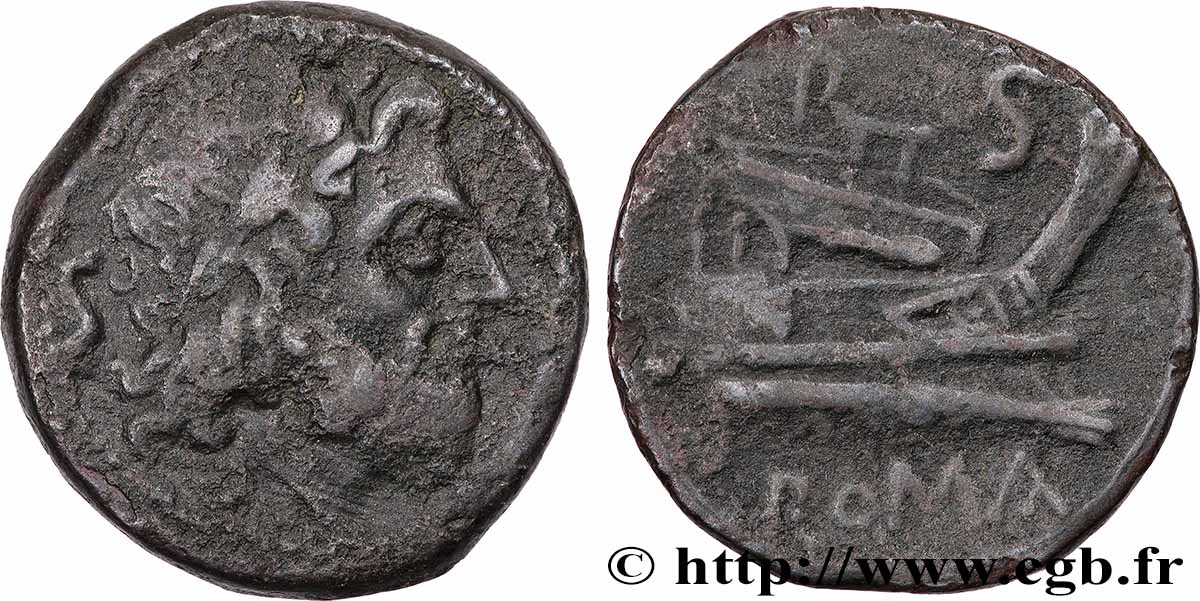 ROMAN REPUBLIC - ANONYMOUS Semis XF