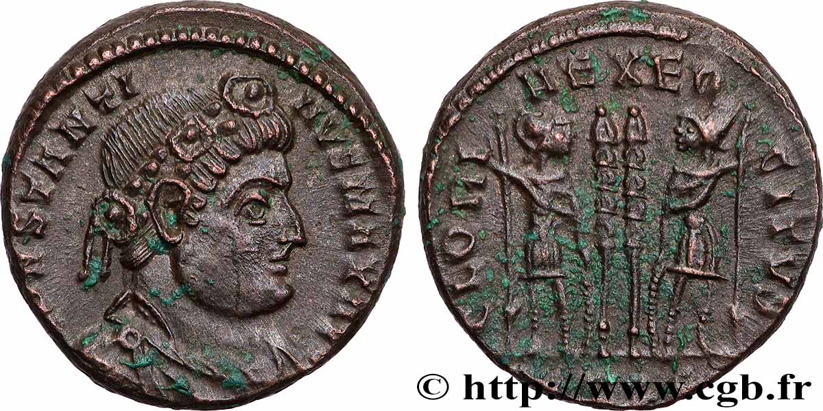 CONSTANTIN Ier LE GRAND Centenionalis ou nummus TTB+