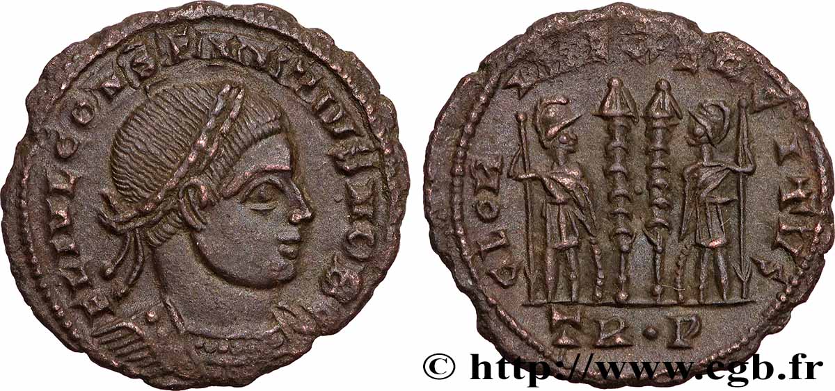 CONSTANCIO II Centenionalis ou nummus MBC+