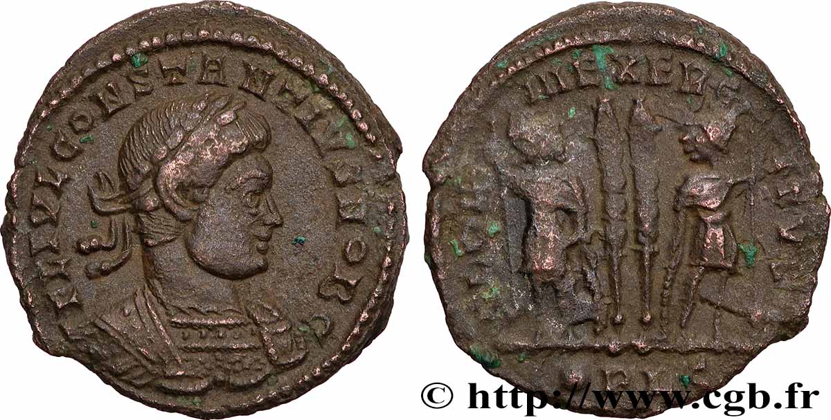 CONSTANCIO II Centenionalis ou nummus MBC+/MBC