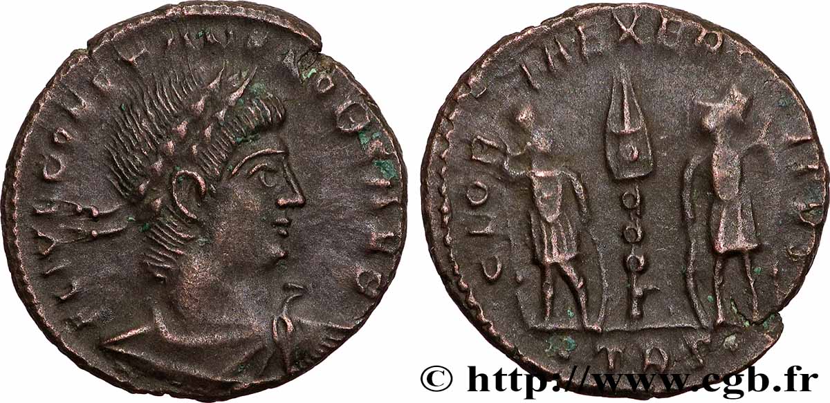 CONSTANS Centenionalis ou nummus TTB+