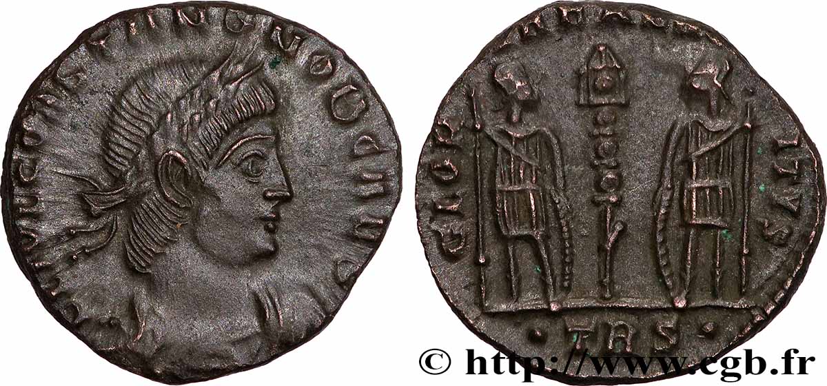 CONSTANTE Centenionalis ou nummus EBC