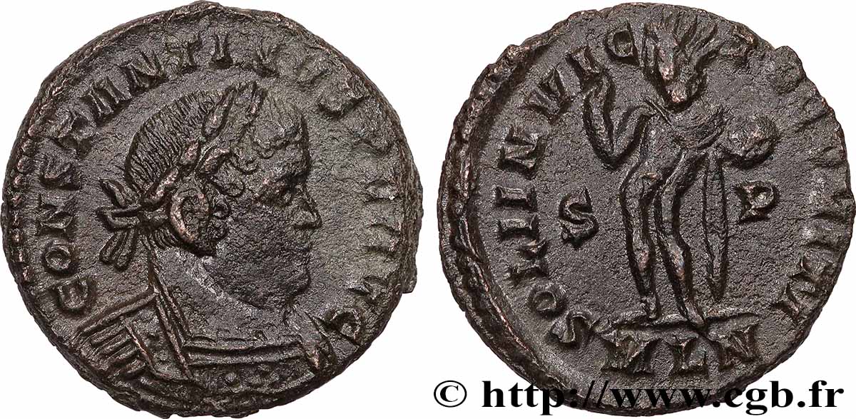 CONSTANTIN Ier LE GRAND Follis ou nummus TTB+