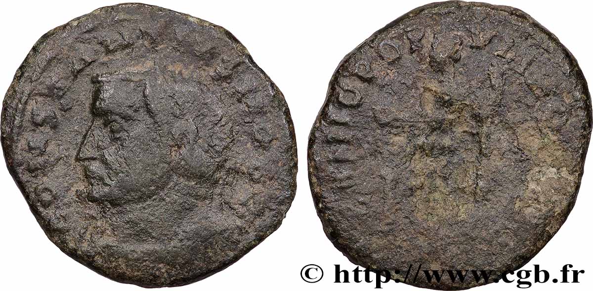 CONSTANTIUS I Follis ou nummus VF/VG