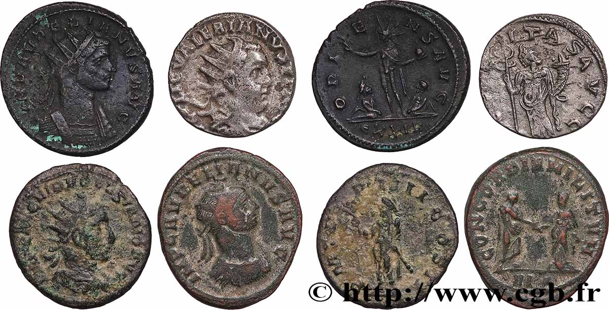 LOTS Lots de 4 monnaies lot