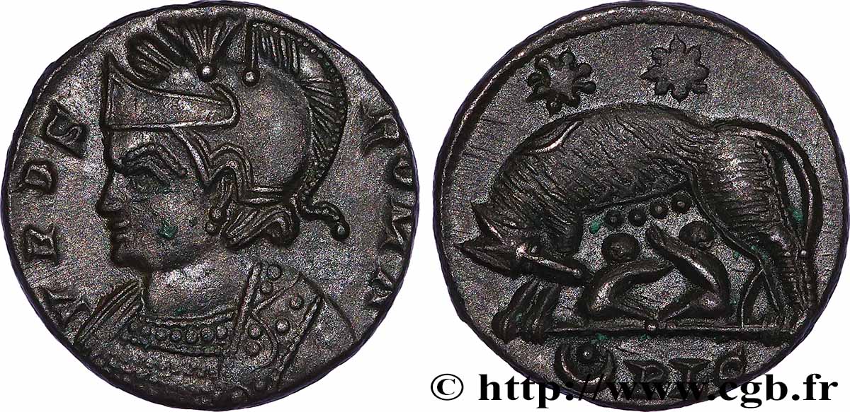 ROMA Centenionalis ou nummus SS+/fST