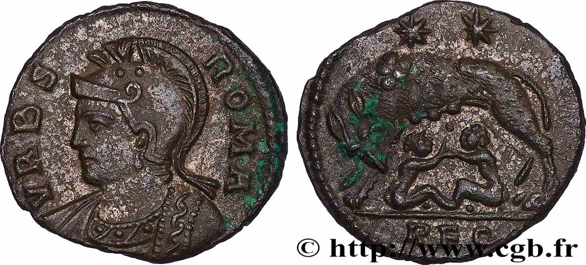 ROME Centenionalis ou nummus TTB+