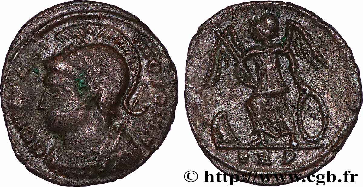 CONSTANTINOPLE Centenionalis ou nummus TTB+