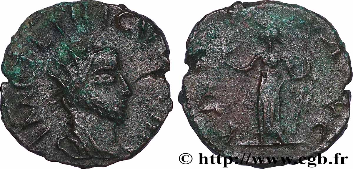 TÉTRICUS Ier Antoninien, minimi (imitation) TTB+