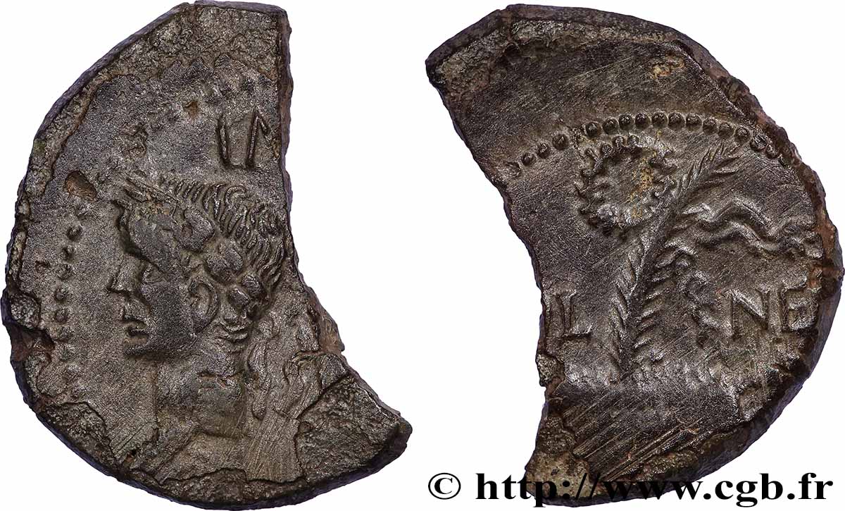 AUGUSTE et AGRIPPA Dupondius TTB