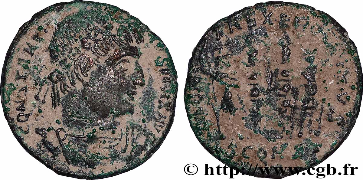 CONSTANTIN Ier LE GRAND Centenionalis ou nummus TTB/TB