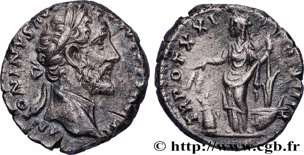 ANTONIN LE PIEUX Denier SUP/TTB+