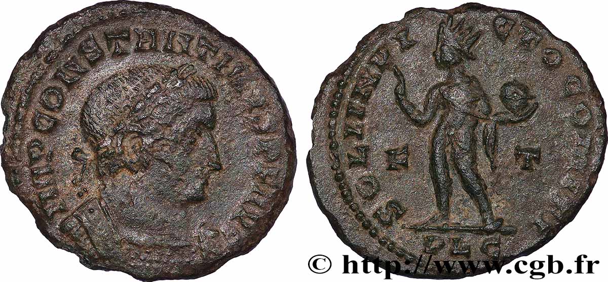 CONSTANTIN Ier LE GRAND Follis ou nummus TTB/TTB+