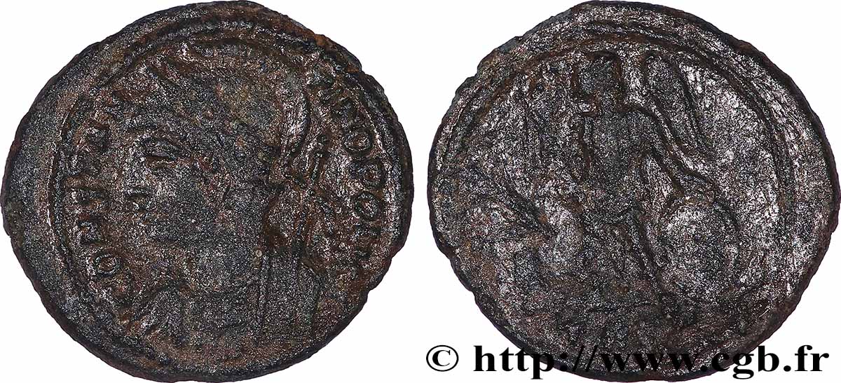 CONSTANTINOPEL Centenionalis ou nummus SS/fSS