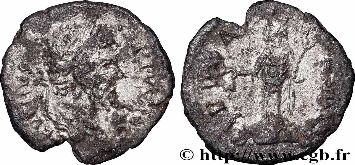 SEPTIMIUS SEVERUS Denier fSS