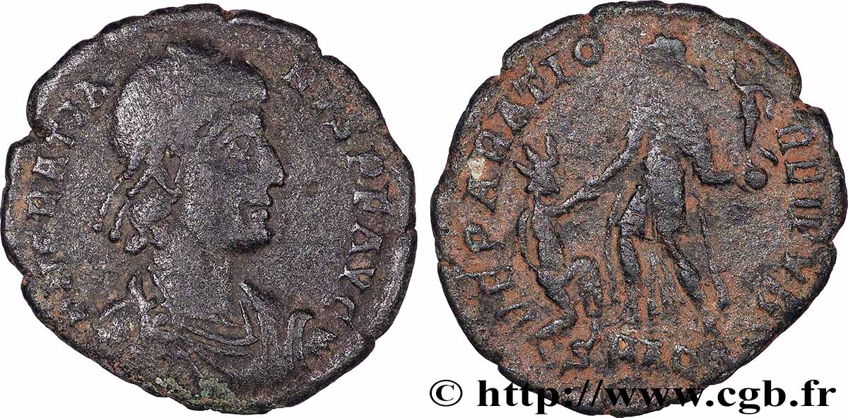 GRATIAN Maiorina pecunia XF