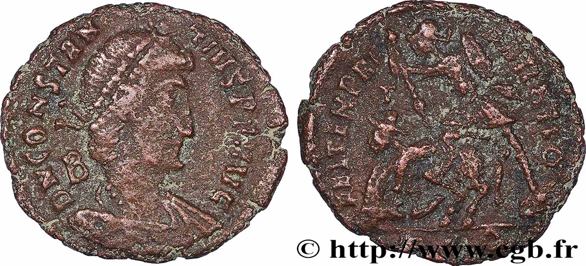 CONSTANTIUS II Maiorina XF/VF