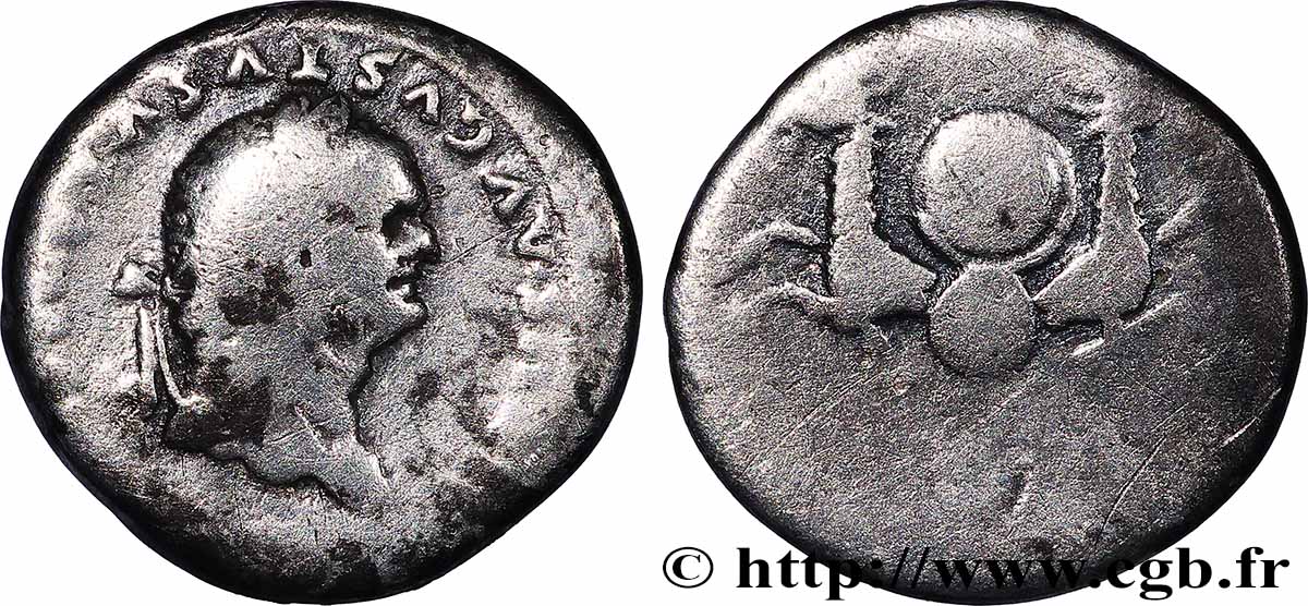 DIVO VESPASIANO Denier BC