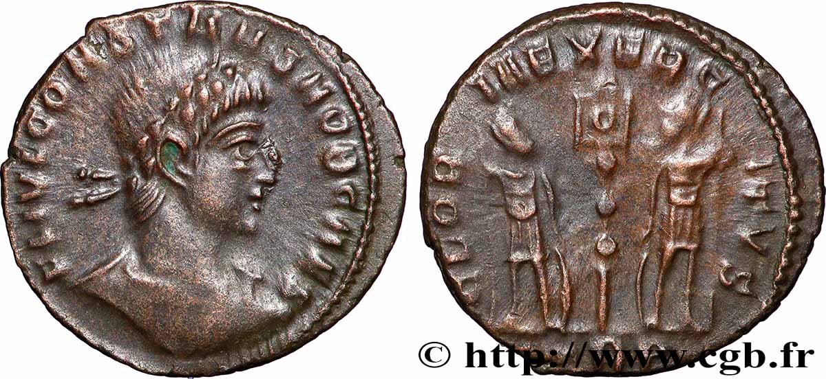 CONSTANS Centenionalis ou nummus TTB+