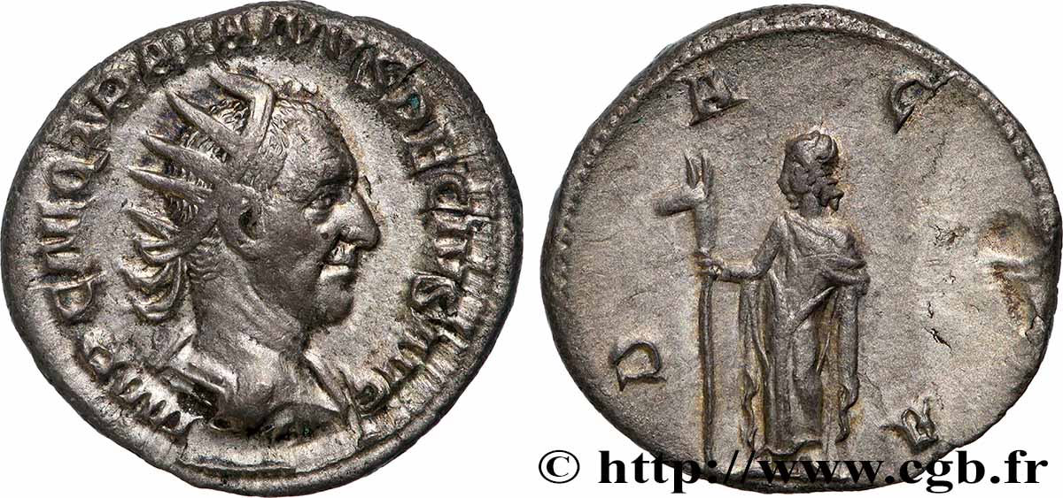 TRAJAN DÈCE Antoninien TTB+