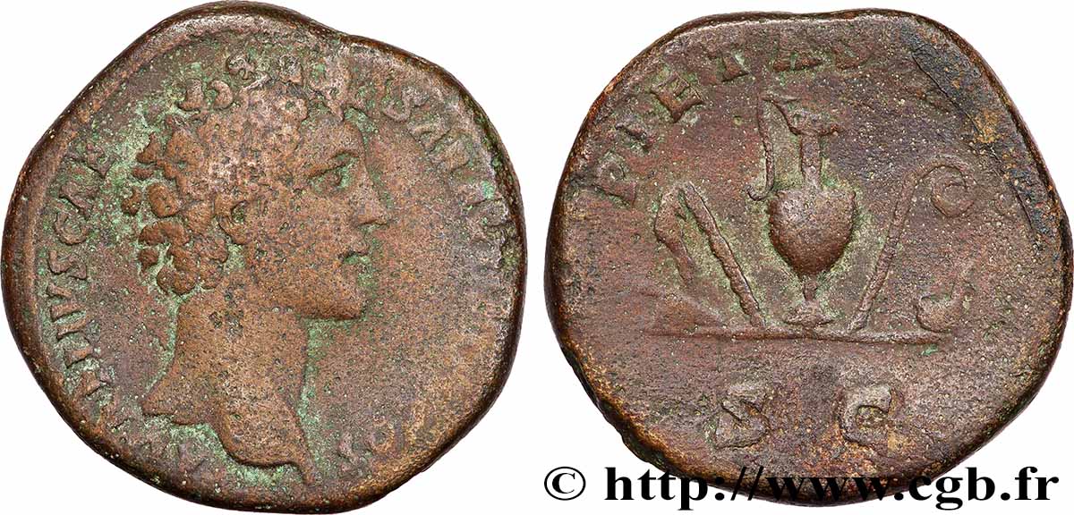 MARC AURÈLE Sesterce TB/TB+