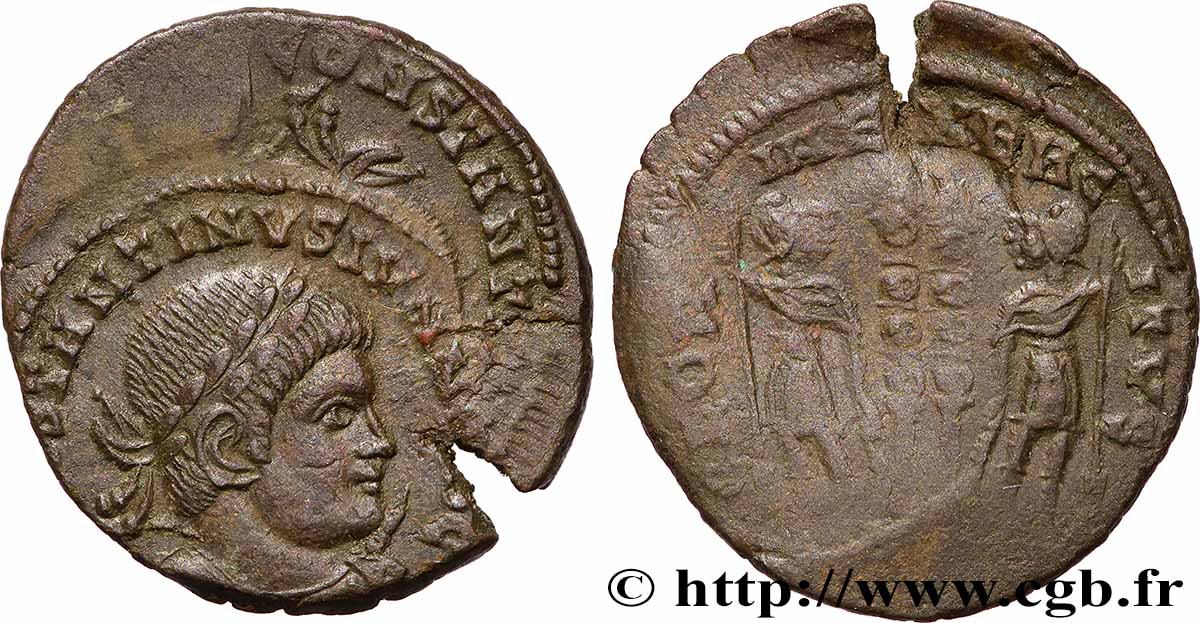 CONSTANTINUS II Centenionalis ou nummus fVZ