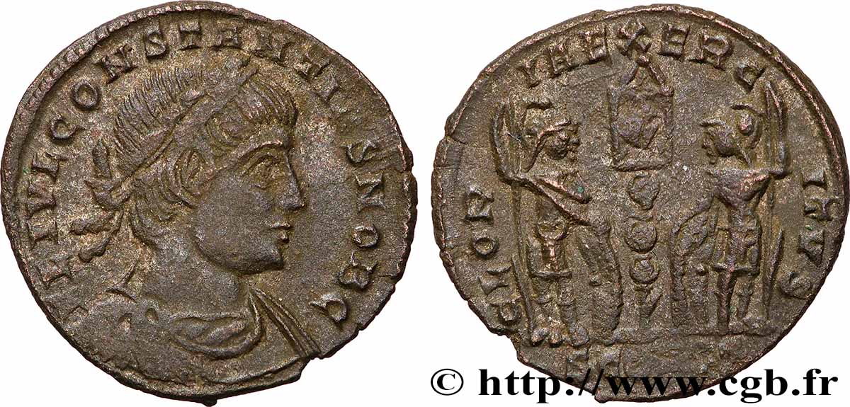 CONSTANTIUS II Centenionalis ou nummus fVZ