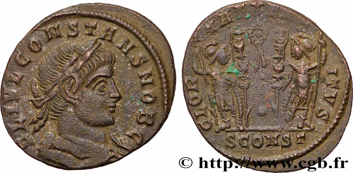 CONSTANS Centenionalis ou nummus fVZ