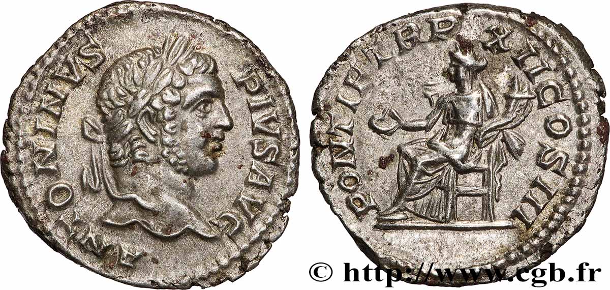 CARACALLA Denier fVZ
