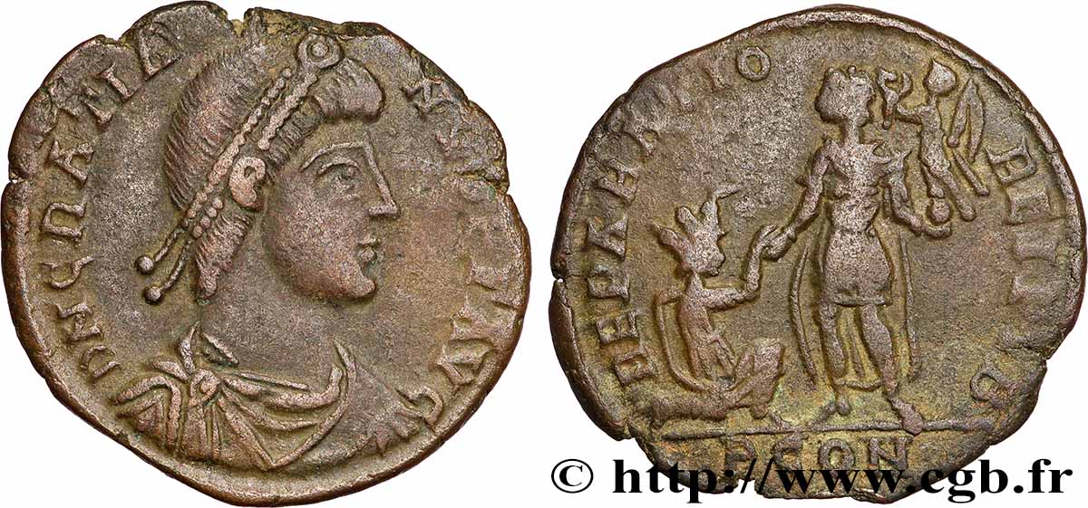 GRATIANUS Maiorina pecunia SS